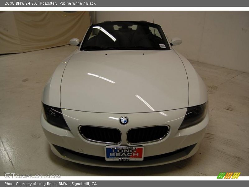 Alpine White / Black 2008 BMW Z4 3.0i Roadster