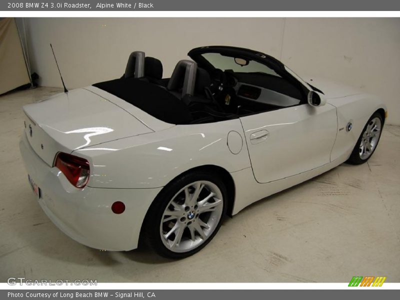 Alpine White / Black 2008 BMW Z4 3.0i Roadster