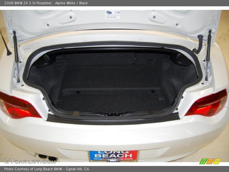 Alpine White / Black 2008 BMW Z4 3.0i Roadster