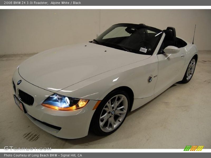 Alpine White / Black 2008 BMW Z4 3.0i Roadster