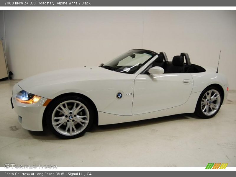 Alpine White / Black 2008 BMW Z4 3.0i Roadster