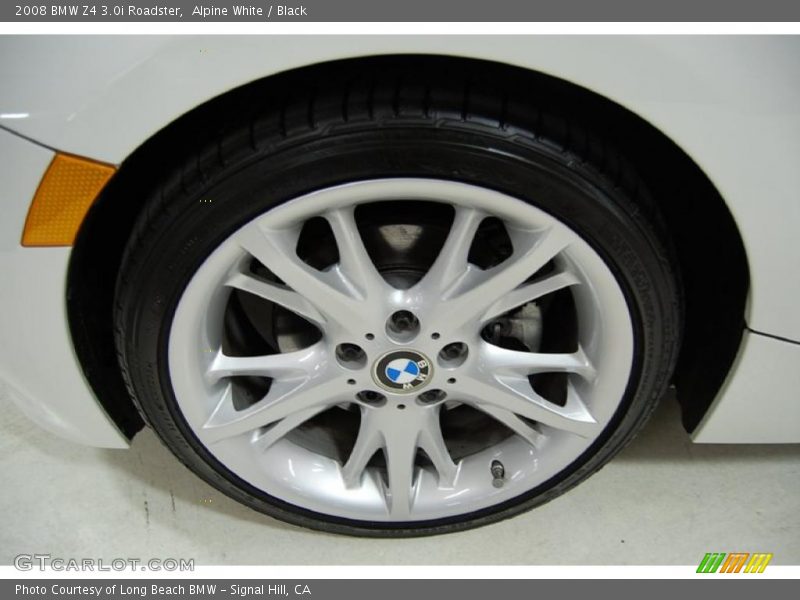 Alpine White / Black 2008 BMW Z4 3.0i Roadster