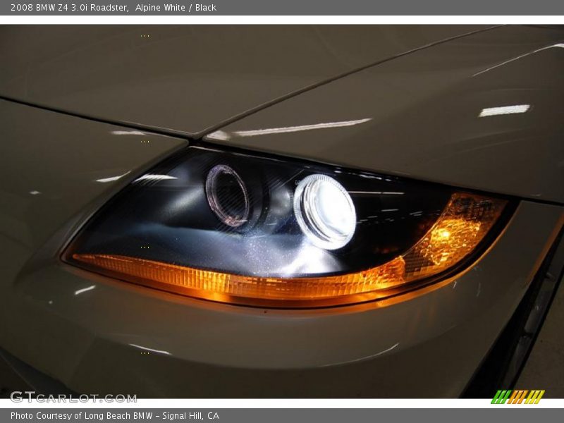 Alpine White / Black 2008 BMW Z4 3.0i Roadster