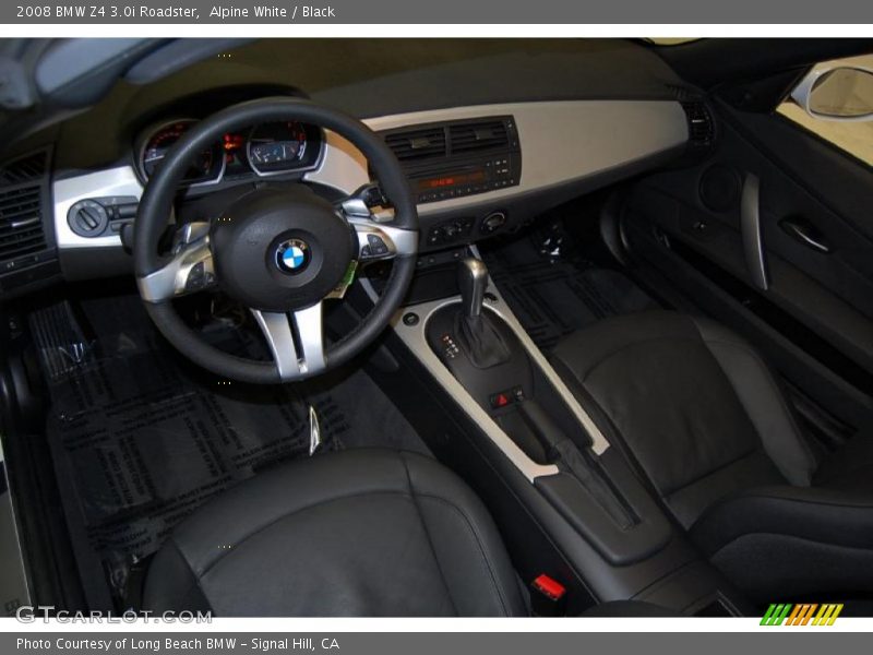 Alpine White / Black 2008 BMW Z4 3.0i Roadster