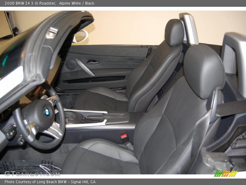 Alpine White / Black 2008 BMW Z4 3.0i Roadster