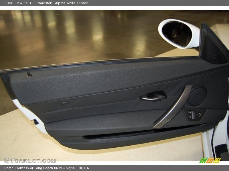 Alpine White / Black 2008 BMW Z4 3.0i Roadster