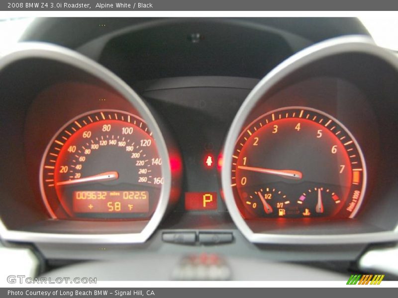 Alpine White / Black 2008 BMW Z4 3.0i Roadster
