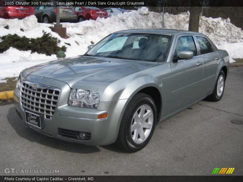 Satin Jade Pearl / Dark Slate Gray/Light Graystone 2005 Chrysler 300 Touring