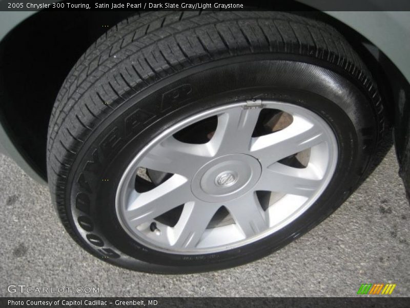Satin Jade Pearl / Dark Slate Gray/Light Graystone 2005 Chrysler 300 Touring
