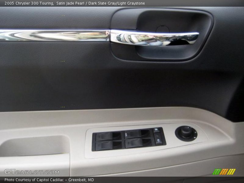 Satin Jade Pearl / Dark Slate Gray/Light Graystone 2005 Chrysler 300 Touring