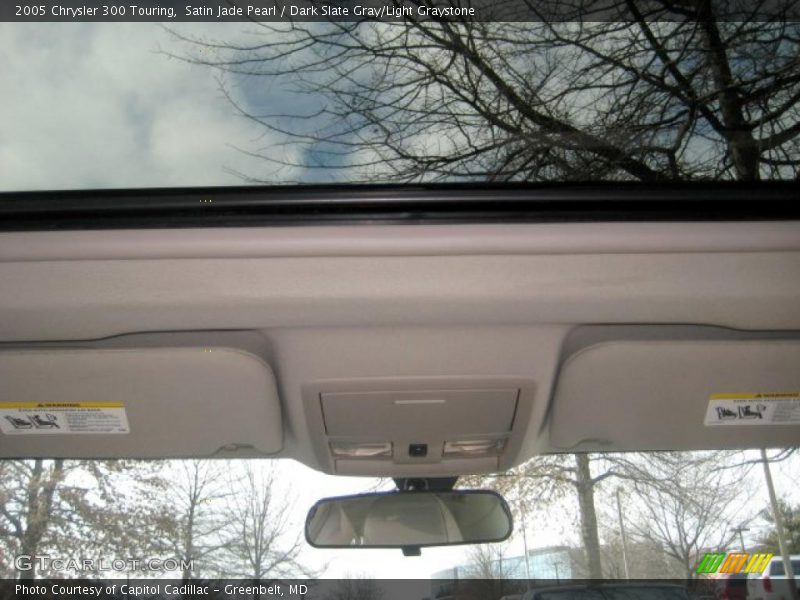 Satin Jade Pearl / Dark Slate Gray/Light Graystone 2005 Chrysler 300 Touring