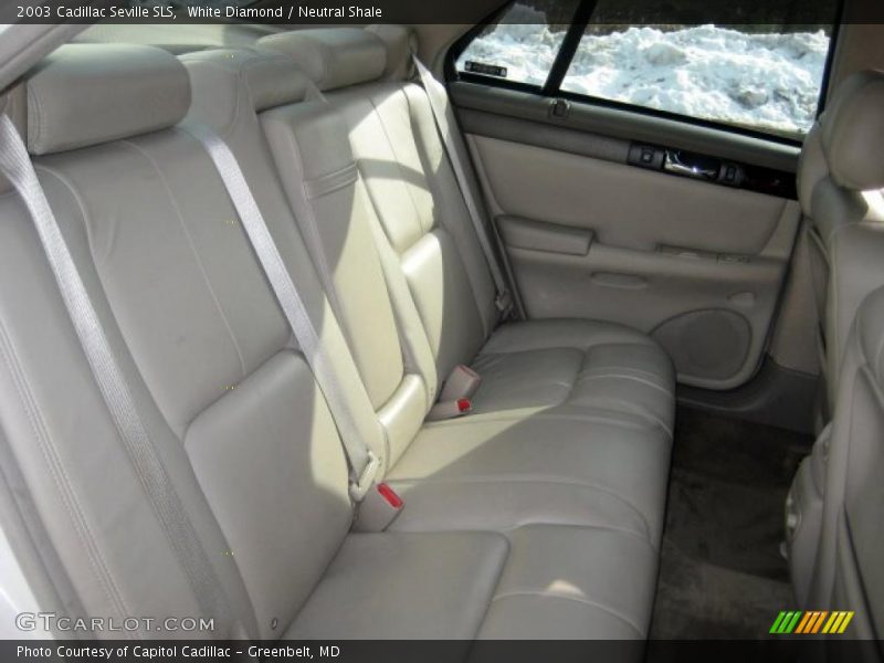 White Diamond / Neutral Shale 2003 Cadillac Seville SLS