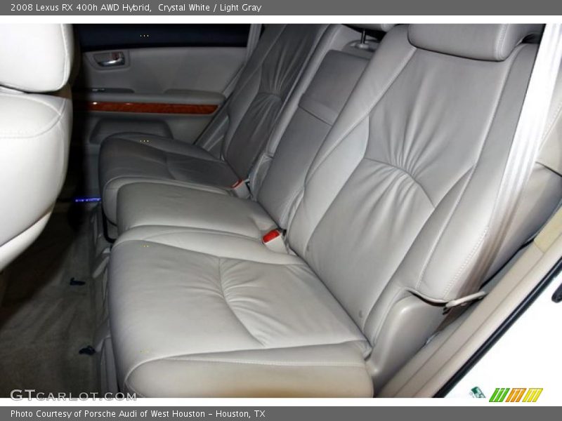 Crystal White / Light Gray 2008 Lexus RX 400h AWD Hybrid