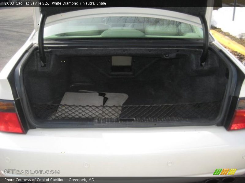 White Diamond / Neutral Shale 2003 Cadillac Seville SLS