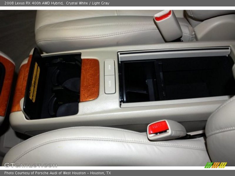 Crystal White / Light Gray 2008 Lexus RX 400h AWD Hybrid