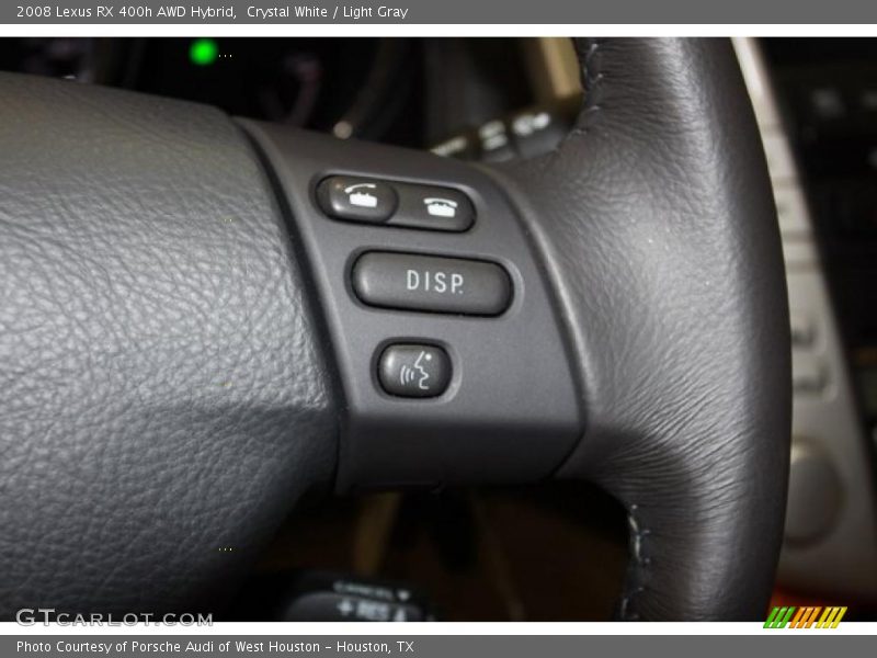 Crystal White / Light Gray 2008 Lexus RX 400h AWD Hybrid