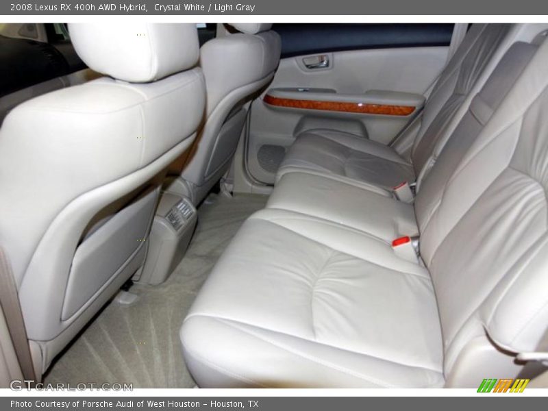 Crystal White / Light Gray 2008 Lexus RX 400h AWD Hybrid
