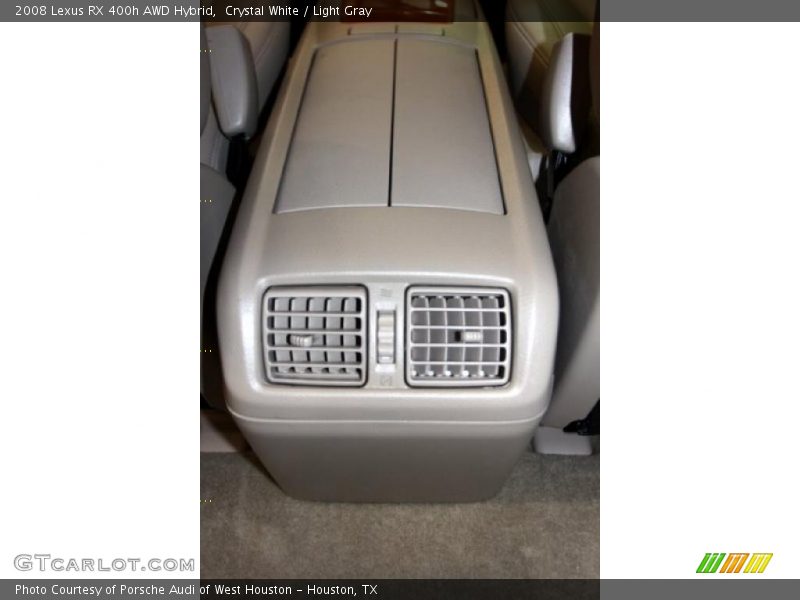 Crystal White / Light Gray 2008 Lexus RX 400h AWD Hybrid