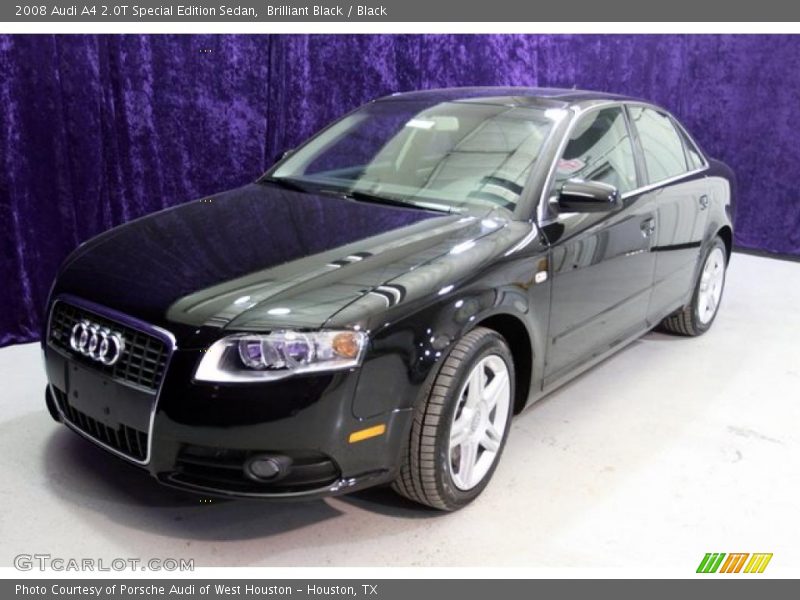 Brilliant Black / Black 2008 Audi A4 2.0T Special Edition Sedan
