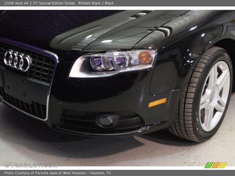Brilliant Black / Black 2008 Audi A4 2.0T Special Edition Sedan
