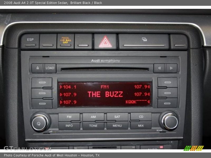 Brilliant Black / Black 2008 Audi A4 2.0T Special Edition Sedan