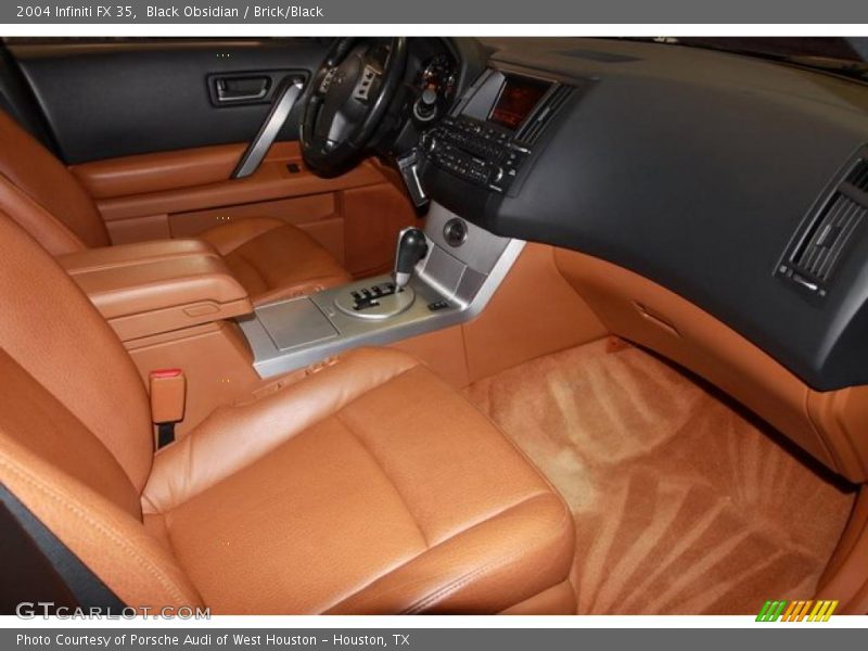 Black Obsidian / Brick/Black 2004 Infiniti FX 35