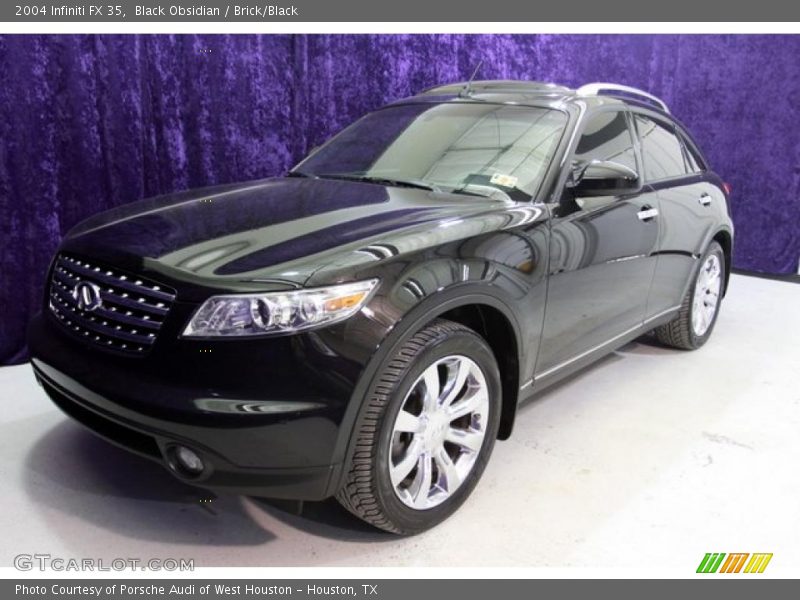 Black Obsidian / Brick/Black 2004 Infiniti FX 35
