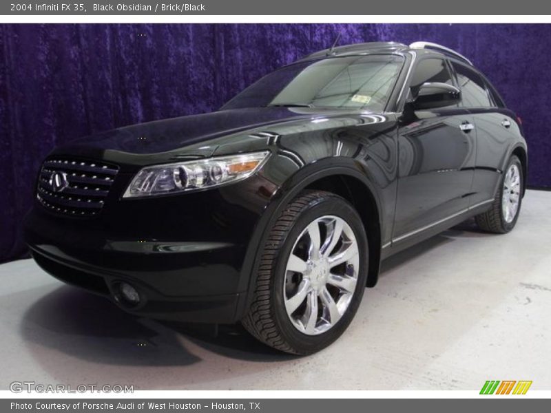 Black Obsidian / Brick/Black 2004 Infiniti FX 35