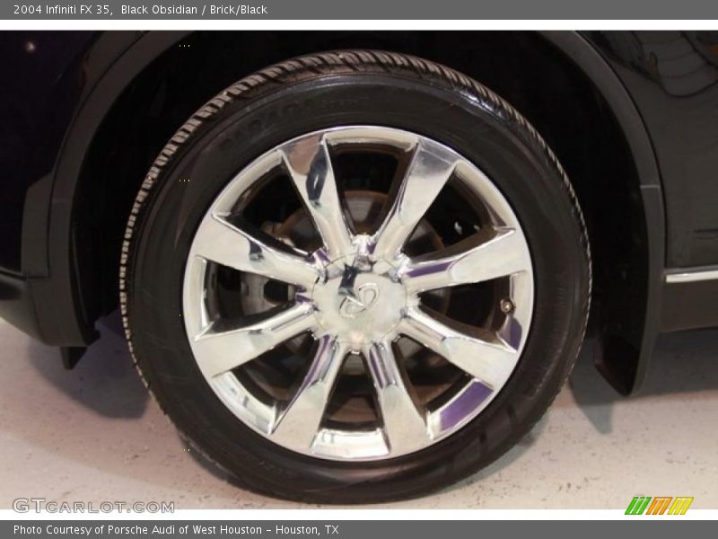 Black Obsidian / Brick/Black 2004 Infiniti FX 35