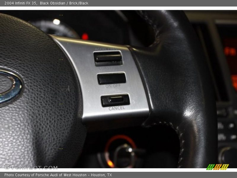 Black Obsidian / Brick/Black 2004 Infiniti FX 35