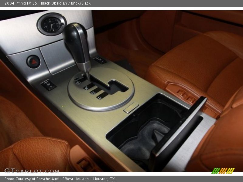 Black Obsidian / Brick/Black 2004 Infiniti FX 35