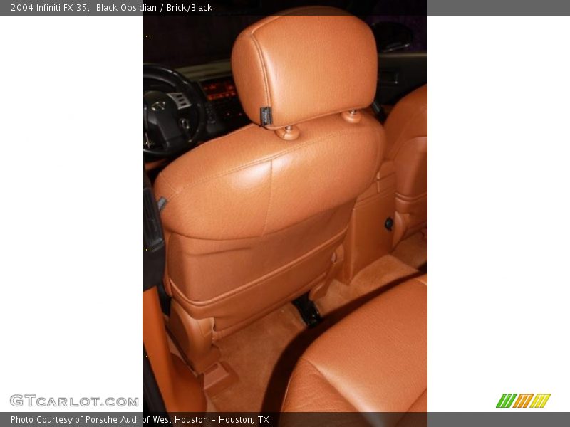 Black Obsidian / Brick/Black 2004 Infiniti FX 35