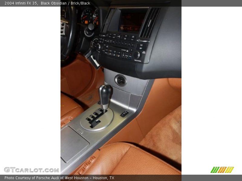 Black Obsidian / Brick/Black 2004 Infiniti FX 35