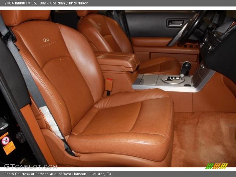 Black Obsidian / Brick/Black 2004 Infiniti FX 35