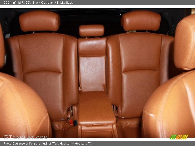 Black Obsidian / Brick/Black 2004 Infiniti FX 35
