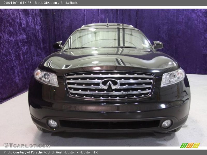 Black Obsidian / Brick/Black 2004 Infiniti FX 35