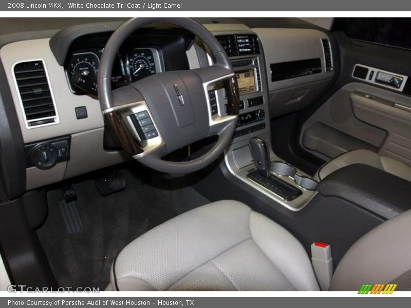 White Chocolate Tri Coat / Light Camel 2008 Lincoln MKX