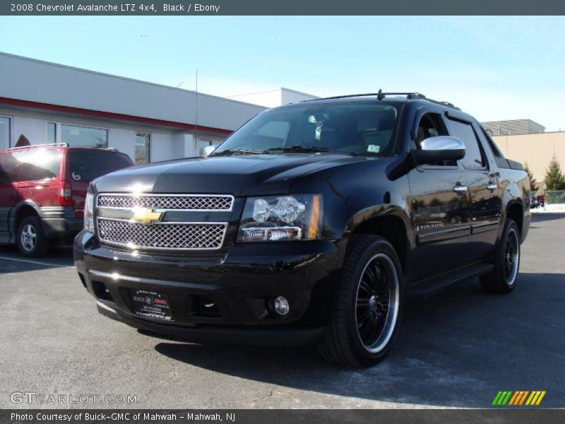 Black / Ebony 2008 Chevrolet Avalanche LTZ 4x4