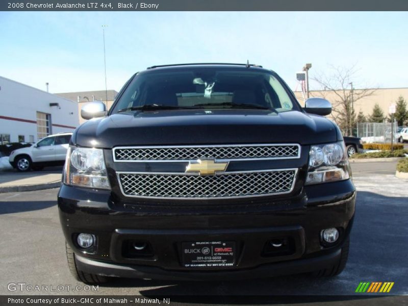 Black / Ebony 2008 Chevrolet Avalanche LTZ 4x4
