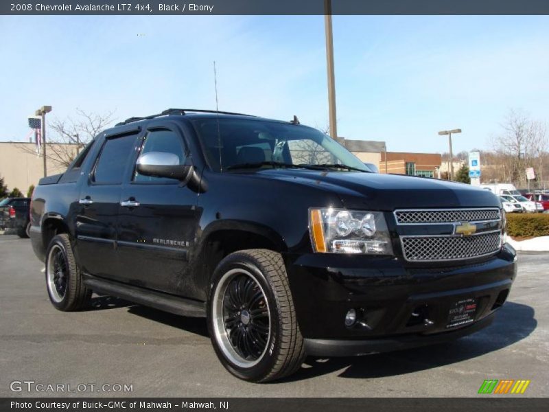 Black / Ebony 2008 Chevrolet Avalanche LTZ 4x4