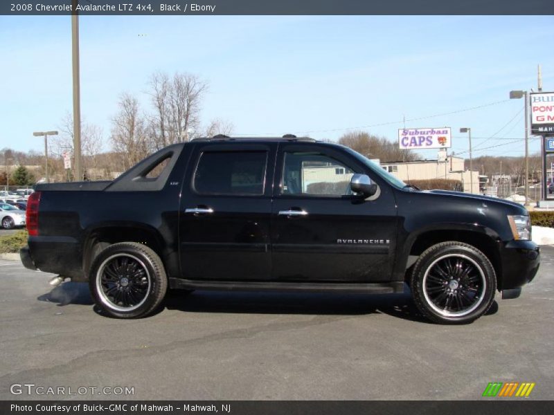 Black / Ebony 2008 Chevrolet Avalanche LTZ 4x4