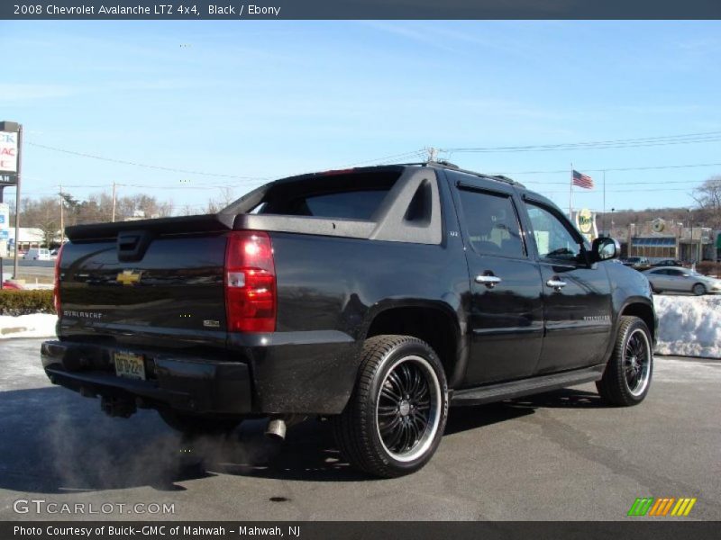 Black / Ebony 2008 Chevrolet Avalanche LTZ 4x4