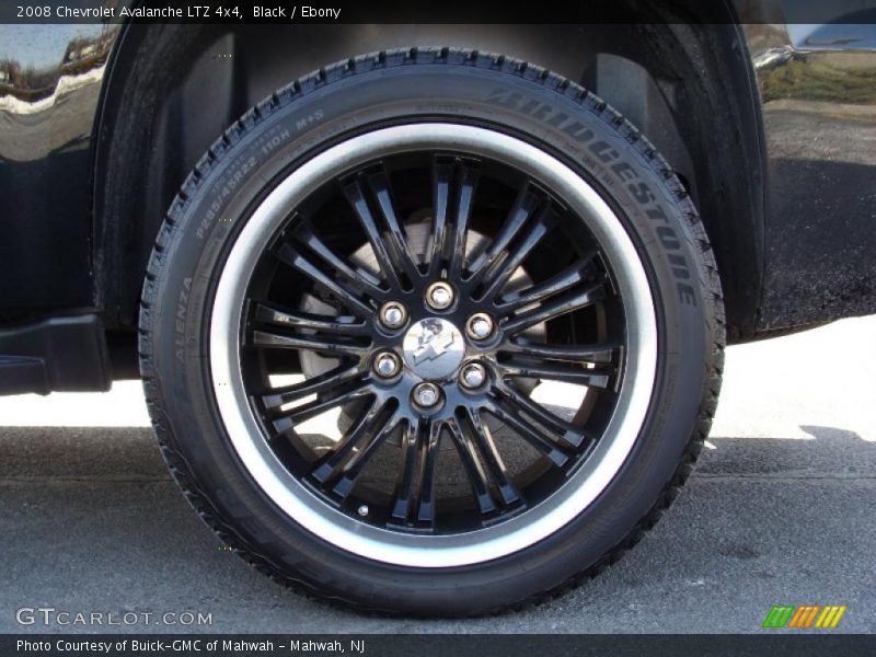 Black / Ebony 2008 Chevrolet Avalanche LTZ 4x4