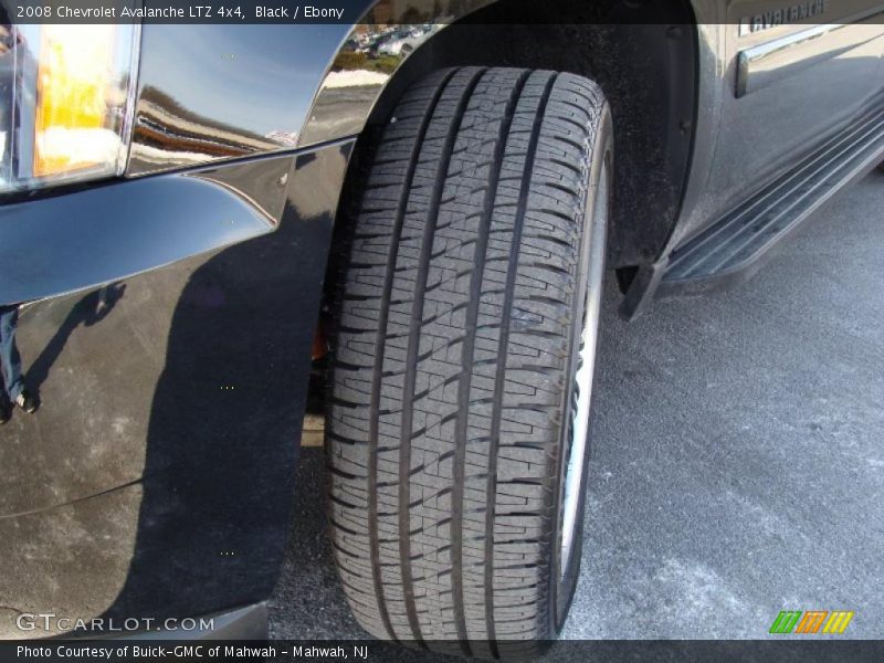 Black / Ebony 2008 Chevrolet Avalanche LTZ 4x4