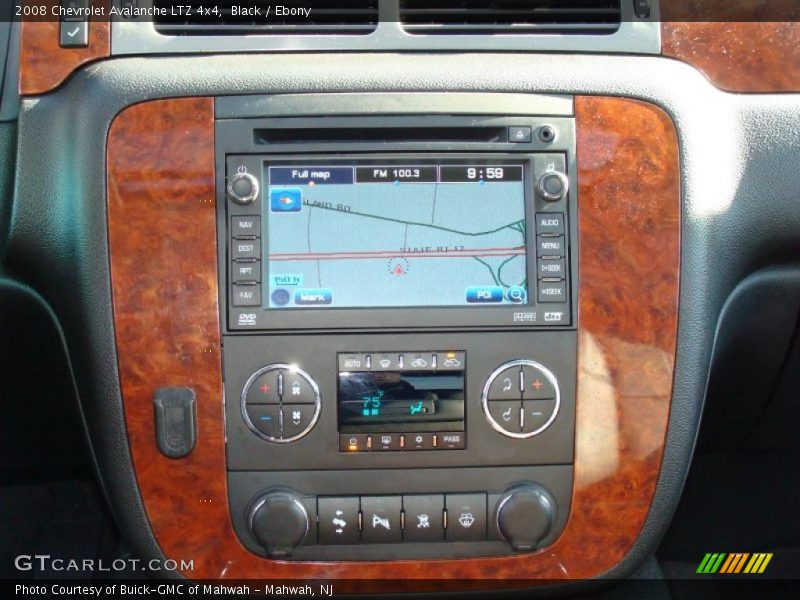 Black / Ebony 2008 Chevrolet Avalanche LTZ 4x4