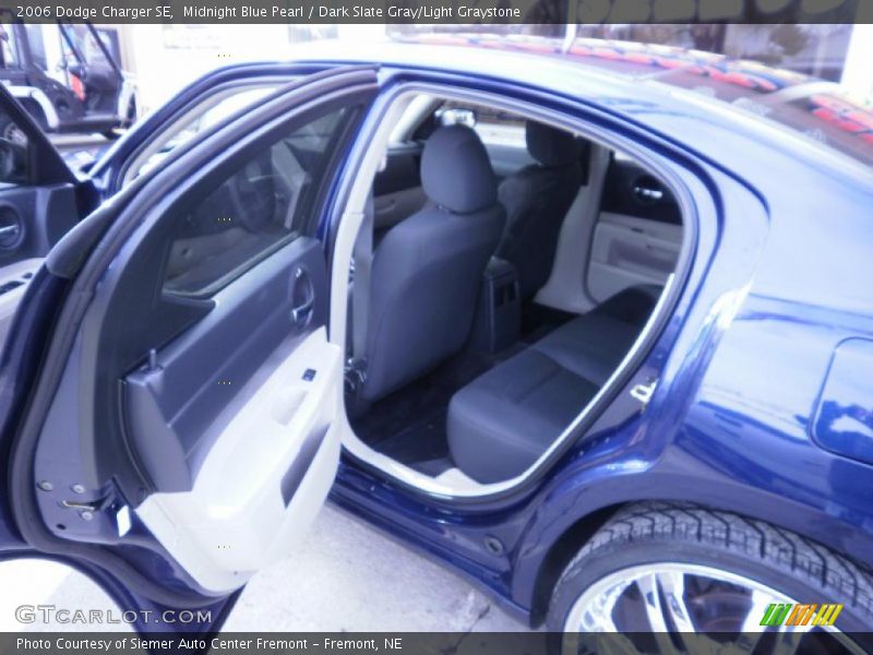 Midnight Blue Pearl / Dark Slate Gray/Light Graystone 2006 Dodge Charger SE