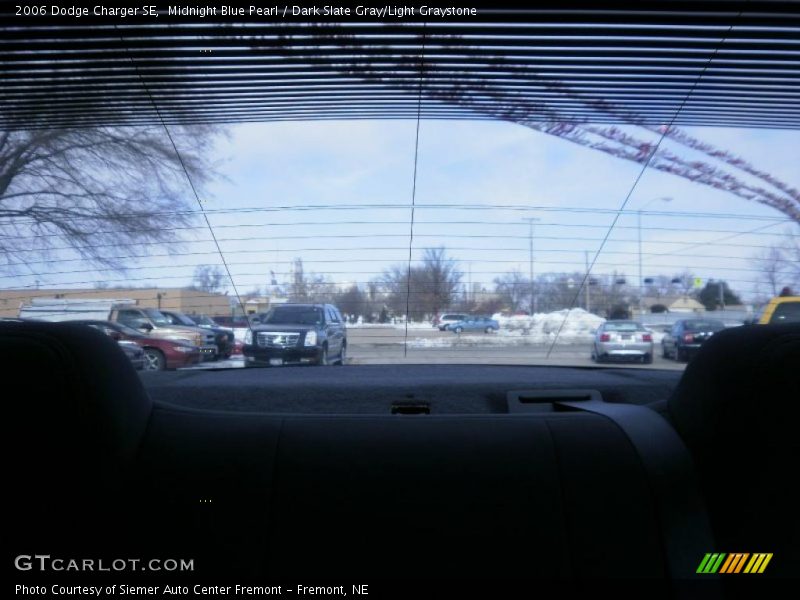 Midnight Blue Pearl / Dark Slate Gray/Light Graystone 2006 Dodge Charger SE