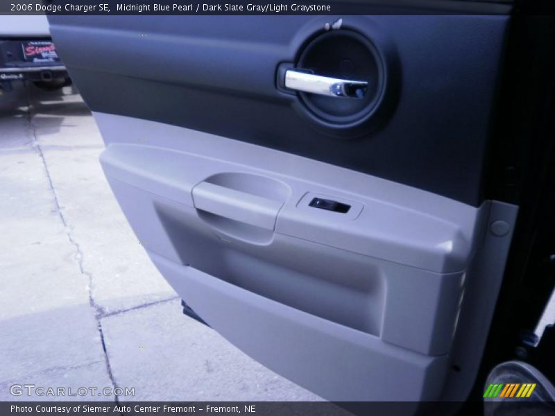Midnight Blue Pearl / Dark Slate Gray/Light Graystone 2006 Dodge Charger SE