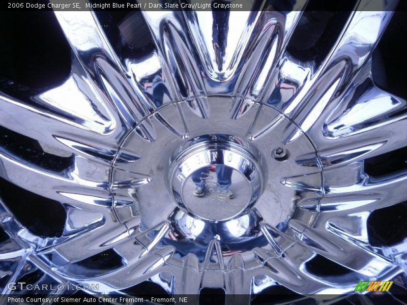 Midnight Blue Pearl / Dark Slate Gray/Light Graystone 2006 Dodge Charger SE