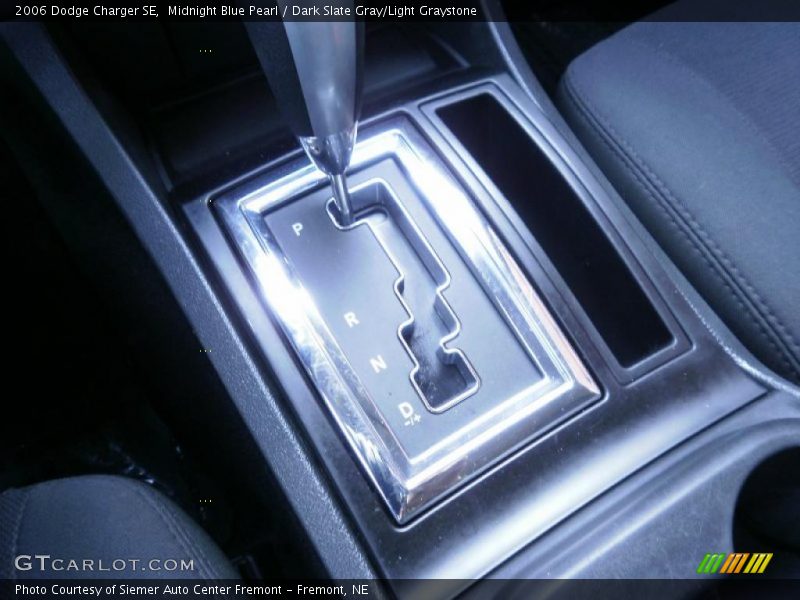 Midnight Blue Pearl / Dark Slate Gray/Light Graystone 2006 Dodge Charger SE